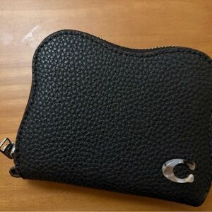 Coach Pebbled Leather Coin Purse